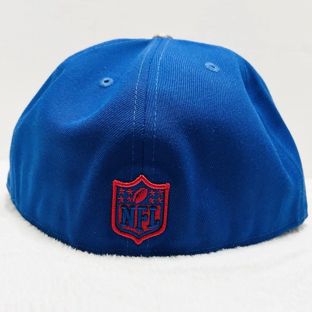New Era New York Giants‎ 2-Tone Camo 59FIFTY Fitted Hat Cap 7 5/8 Blue NFL